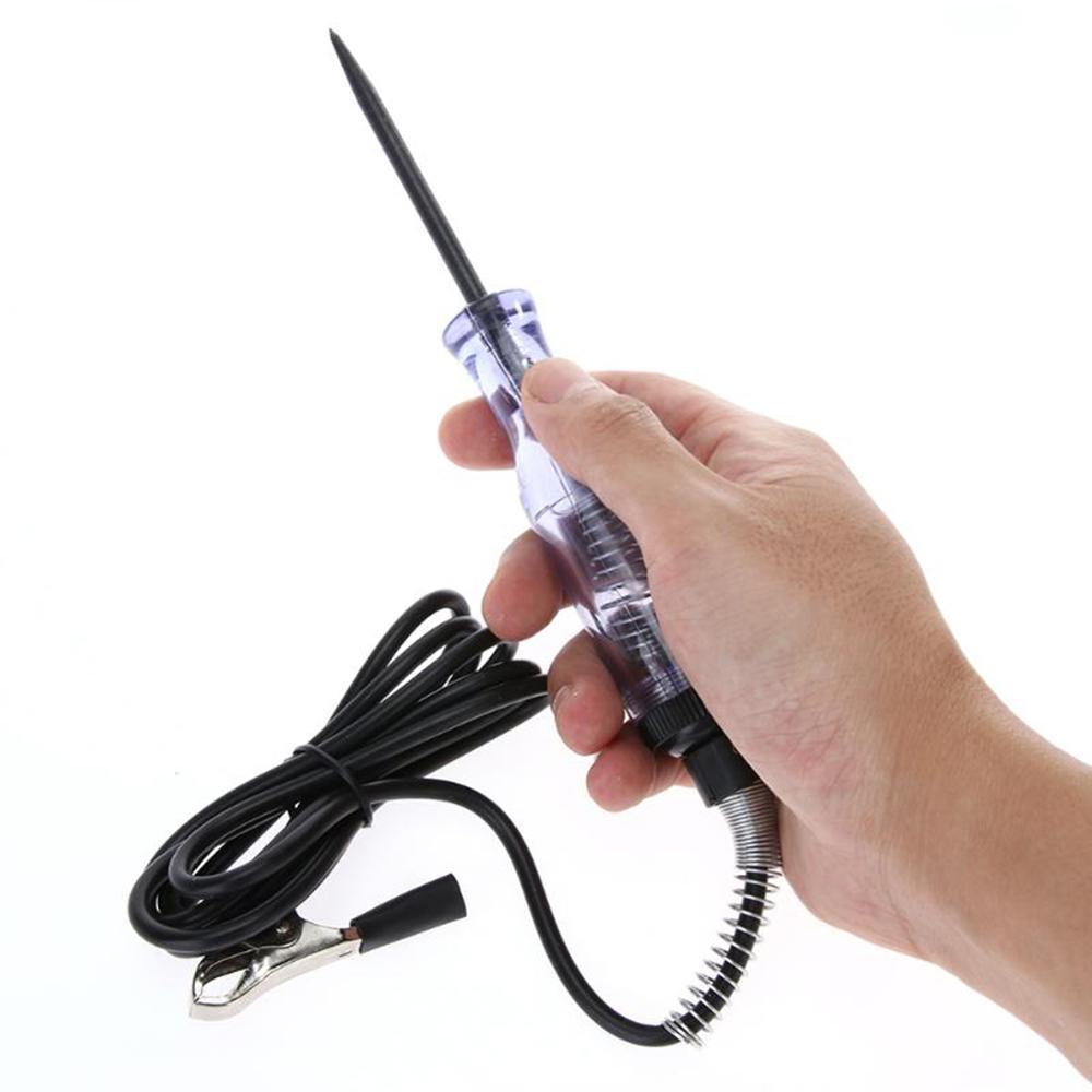 Car Voltage Circuit Tester 6V/12V/24V DC System Probe Continuity Auto Test Light