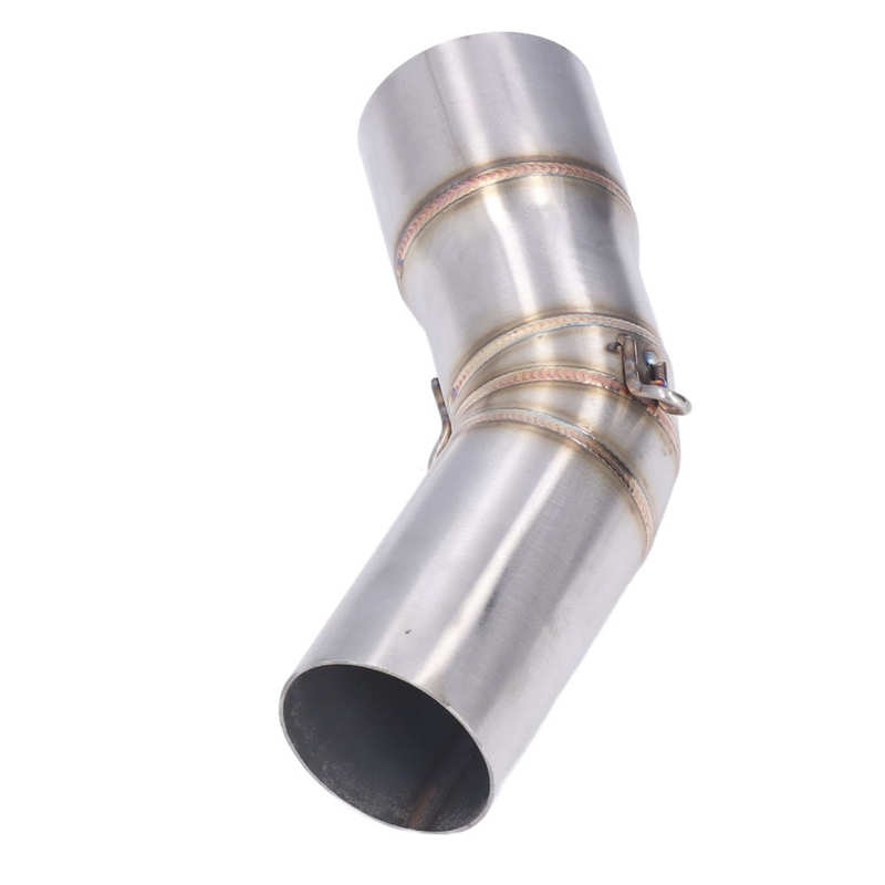 Exhaust Intermediate Tube 1mm Thick Exhaust Medium Tube for Motorcycle