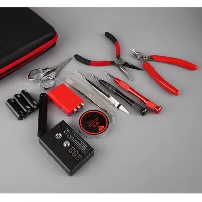 Coil jig master  v2- werkzeugset: spulenwickelzange, keramikpinzette, heizdrahtzange , 521 mini-tab-geräte-reparaturwerkzeuge