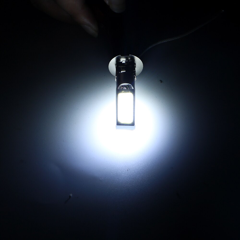 2 stks Universele Rijden Lamp COB LED Auto Koplamp Super Heldere H3 Koplamp Auto Mistlamp