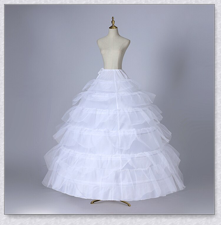 Gonna da sposa sottoveste matrimonio garza gonna crinolina sottogonna accessori da sposa sposa jon-mariage: 6 hoops stile C