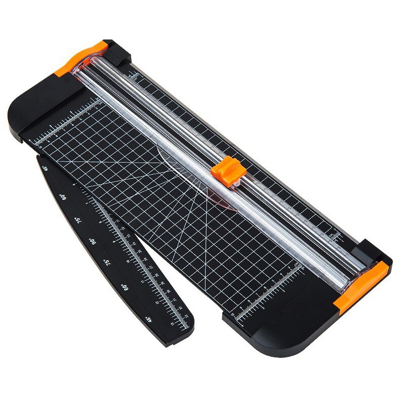 Precision A4 Paper Trimmer Cutters Guillotine Photo Cutter Cutting Mat With Pull-Out Ruler For Photo Paper Labels Cutting