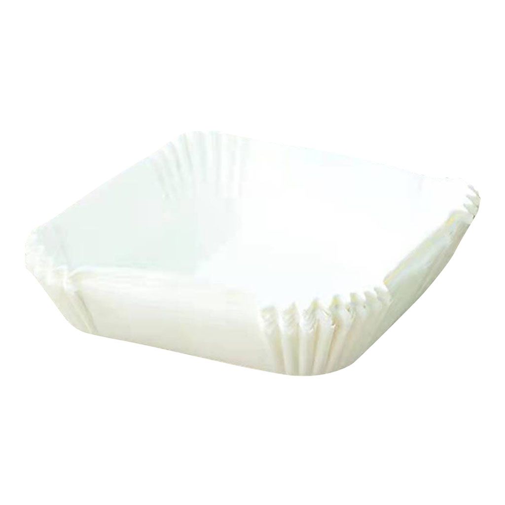 50/100PCS Air Fryer Disposable Paper Liner Baking Mats Kitchen AirFryer Baking Accessories Steamer Round Paper Non-Stick Mat: white-100pcs