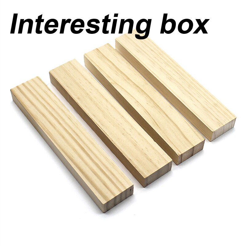 Grenen Strip 2*4*20 Cm Rechthoekige Houten Blok Hout Vierkante Diy Handleiding Model Assemblage Materiaal Ondersteuning Kolom
