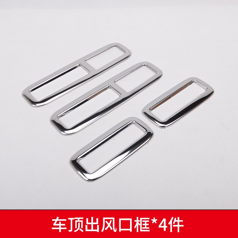 FOR Mitsubishi PAJERO V93 V97 Stainless steel full car interior decoration sequins Car-styling