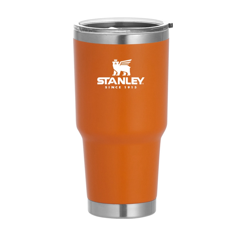 30oz copos de aço inoxidável copo stanley termos parede dupla vácuo copo manter vasos frios viagem copo garrafa água garrafa térmica: B10