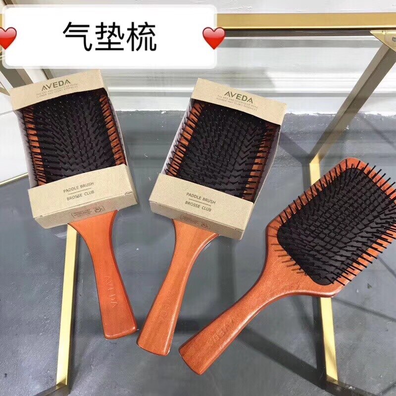 Peine de masaje para aveda, bolsa de gas antiestática, cojín de aire, cepillo para desenredar el pelo rizado y húmedo, para peluquería y estilismo