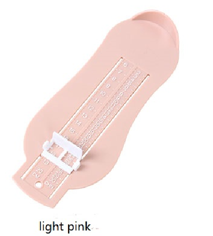 Baby Voet Maatregel Gauge Schoenen Maat Meten Ruler Tool Baby Kind Schoen Peuter Baby Schoenen Fittings: light pink