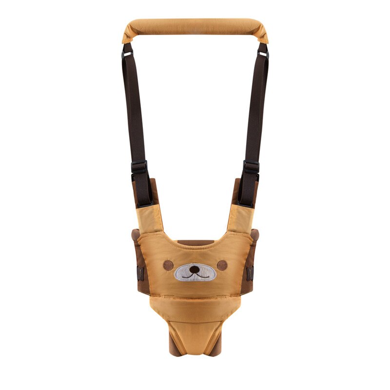 Chaleco de seguridad para bebés y niños pequeños, cinturón de tracción para aprender a caminar, plegable, portátil: Yellow B