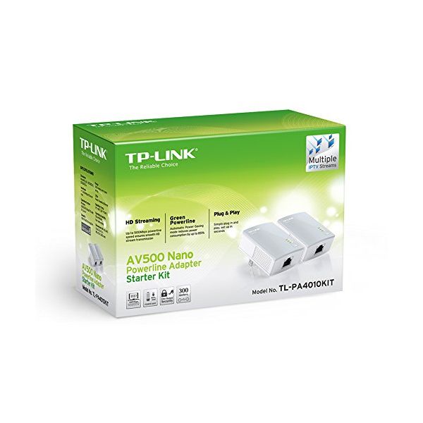 TP-LINK TL-PA4010KIT Powerline 500Mbps Homeplug Av