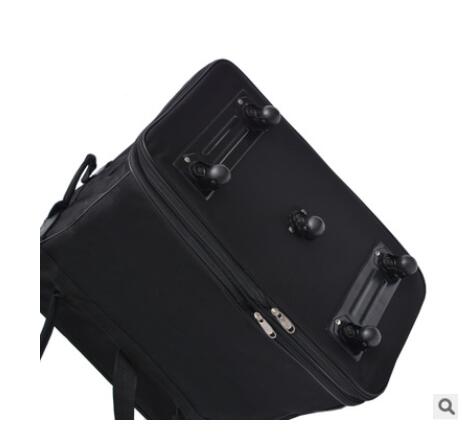 32 tommer luft indtjekket bagage bagagetaske indtjekket bagage tasker rejse trolley taske hjul tasker sammenfoldelige fly rullende bagage tasker