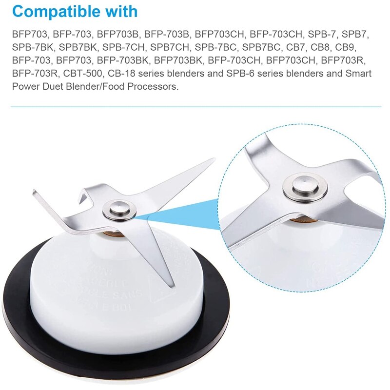 Mixer Ersatz Teile Kit für KitchenAid 4 Blatt Mixer Klinge und Mixer Koppler mit Spanner