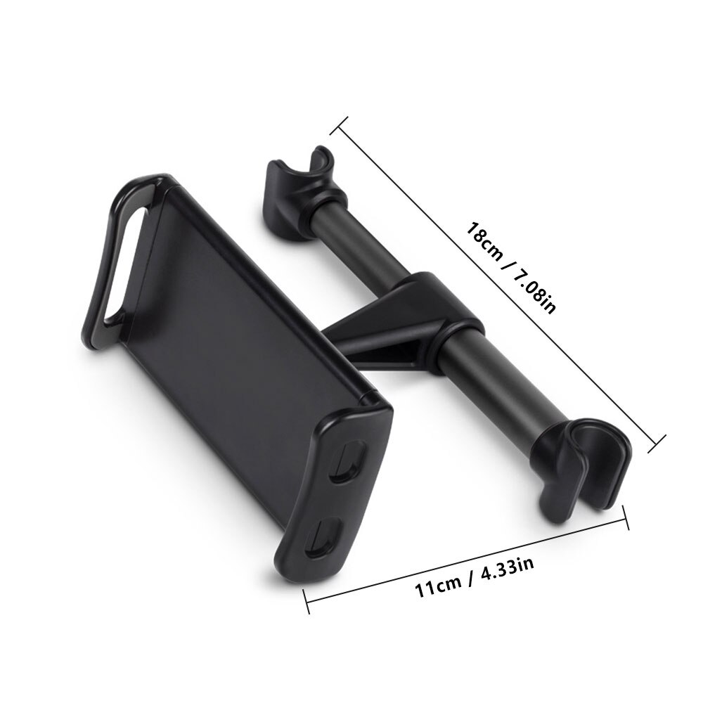 Glcc universele autobeugel autostoel rugleuning hoofdsteun smartphone houder voor ipad tablet pc standaard pad houder 14-18cm/5.51-7.09in