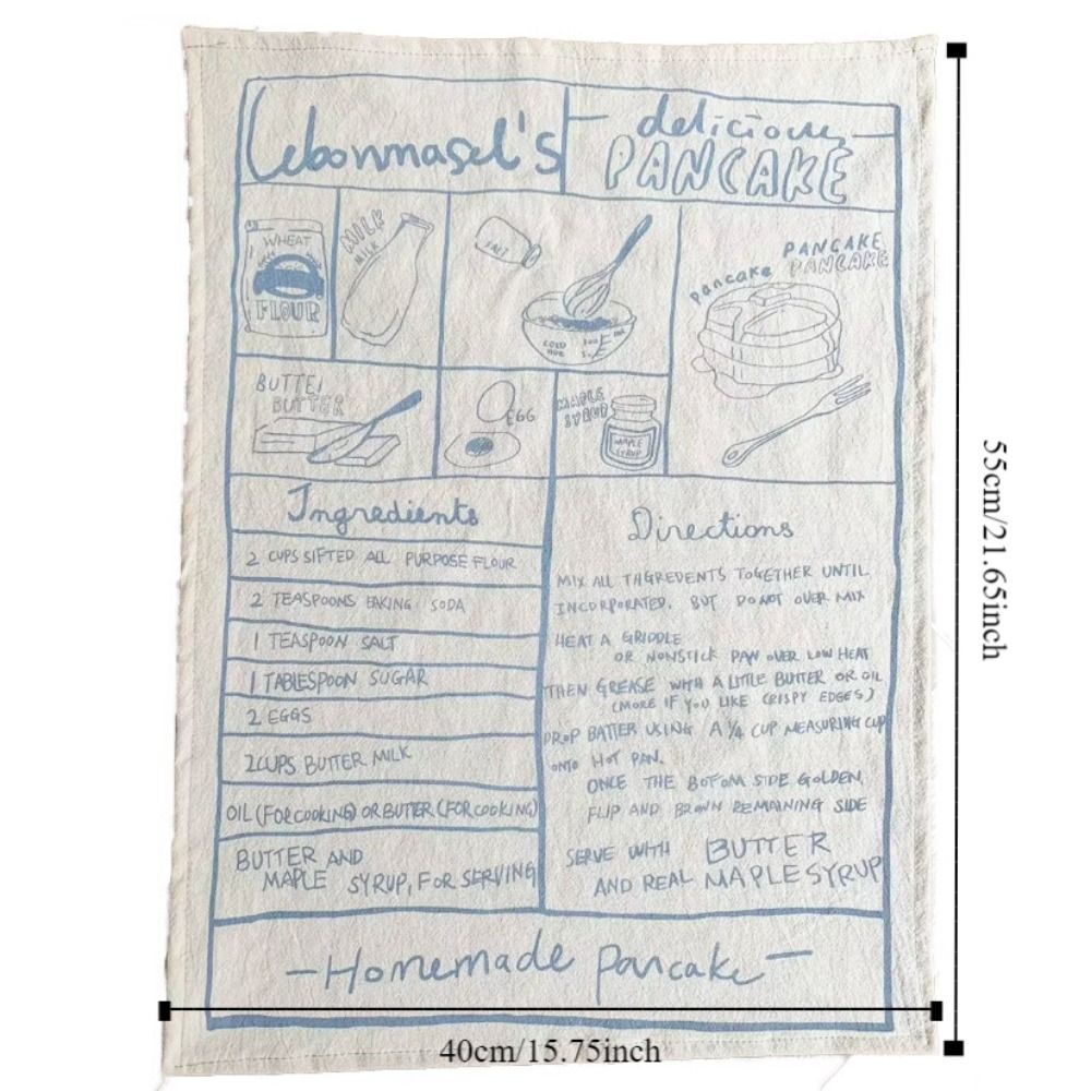 Placemat Korean Style Table Napkin Cloth Vintage Chic Kitchen Desktop Mat French Printing Cotton Wall Tapestry Party Decoration