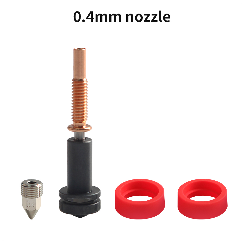Kit de extrusión de calefacción de cerámica E3D Revo, termistor 104NT, calentador de calentamiento rápido, Kit Hotend de núcleo para impresora 3D E3d V6 Voron End: Blanco