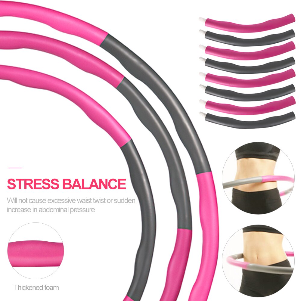 Sports Hoop Circle Stitching Slimming Weight Loss Massage Hoop Fitness Gymnastics Yoga Hoop Accessories Bodybuilding Equipment