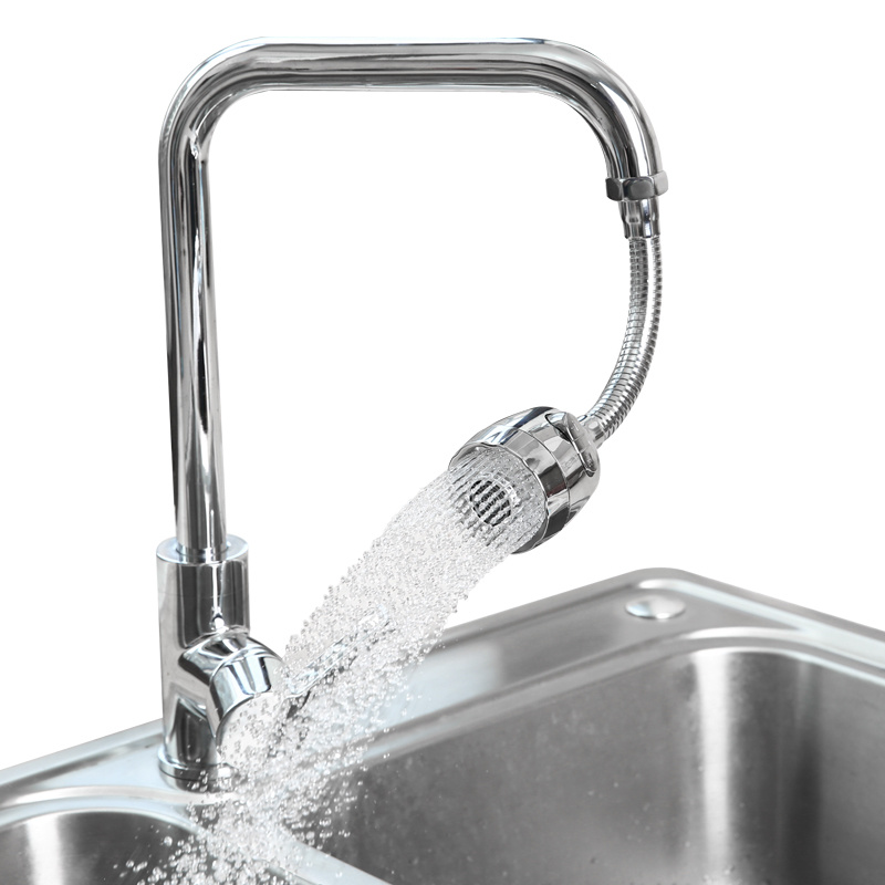 Boquilla de filtro de agua de grifo ajustable, difusor de aireador de grifo flexible 360, adaptador universal de ahorro, accesorios de cocina