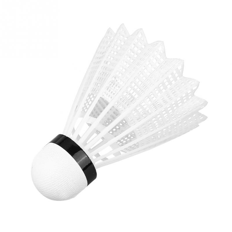 6Pcs White Badminton Balls Super Light Nylon Shuttlecocks Outdoor Sports Ball Indoor Outdoor Practice Training Badminton
