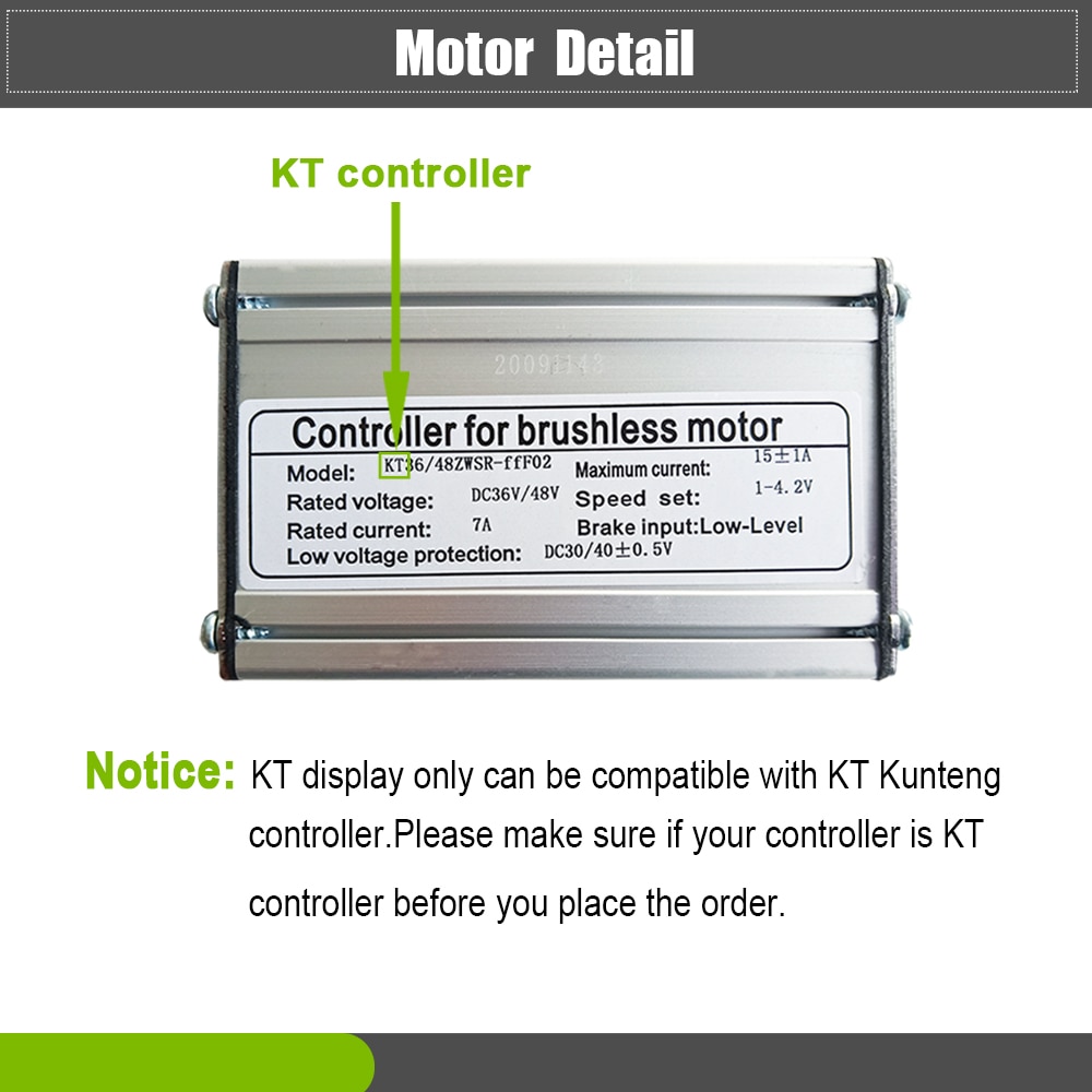 KT LCD4 Display 36V 48V Kunteng Computer Electric Bicycle Parts LCD Mini Display for Ebike Conversion Kit
