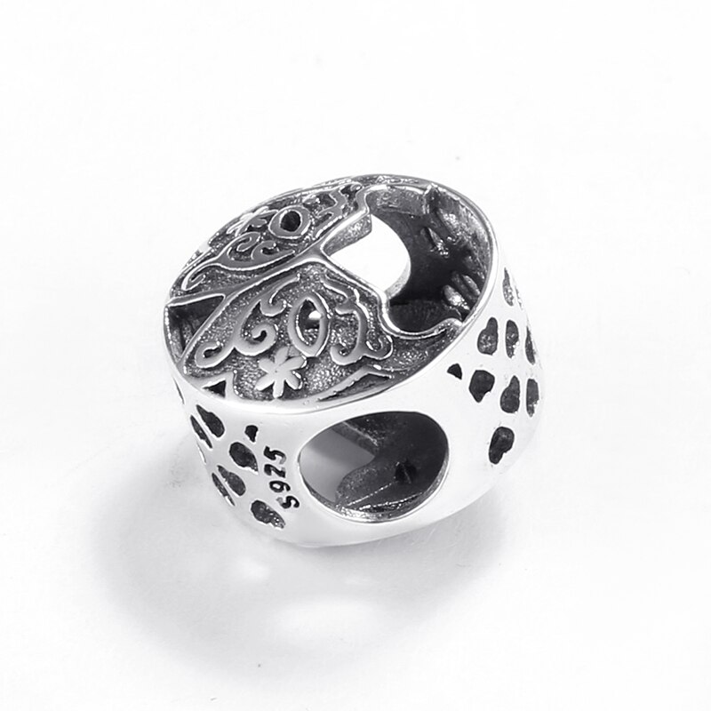 925 Sterling Zilver Abstracte Boom Van Het Leven Fijne Kralen Fit Originele Vrouwen Diy Bedelarmband S925 sieraden