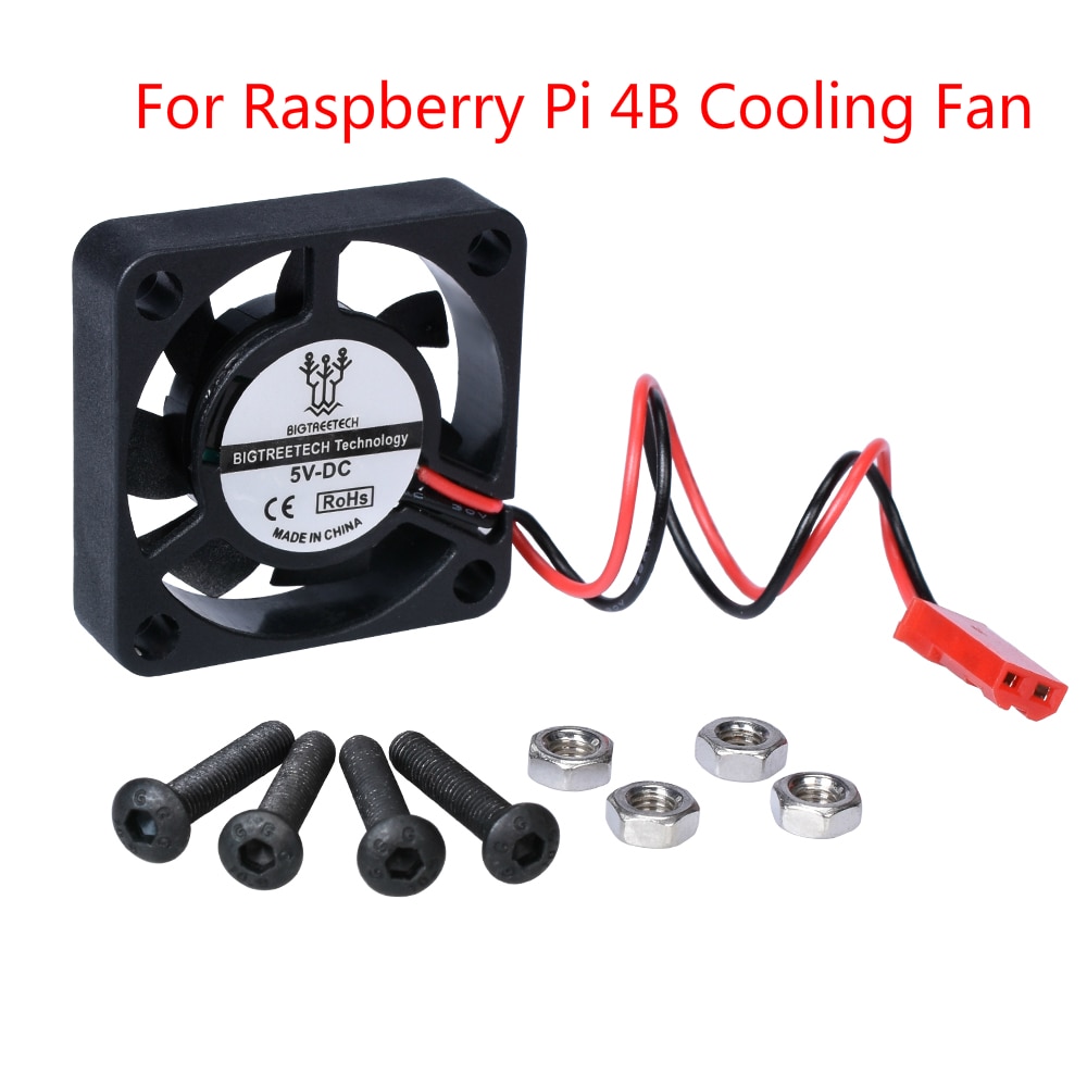 Voor Raspberry Pi 4 Koelventilator Pi Fan Cpu Fan Kleine Mini Ventilator 30X30X7 Mm Borstelloze stille Ventilator Voor Raspberry Pi 4 Model B