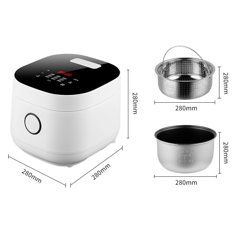 Xiaomi Smart Multifunctional Rice Cooker EU - 3 Liter Capaciteit Smart Bediening Via App Slimme Rijstkoker