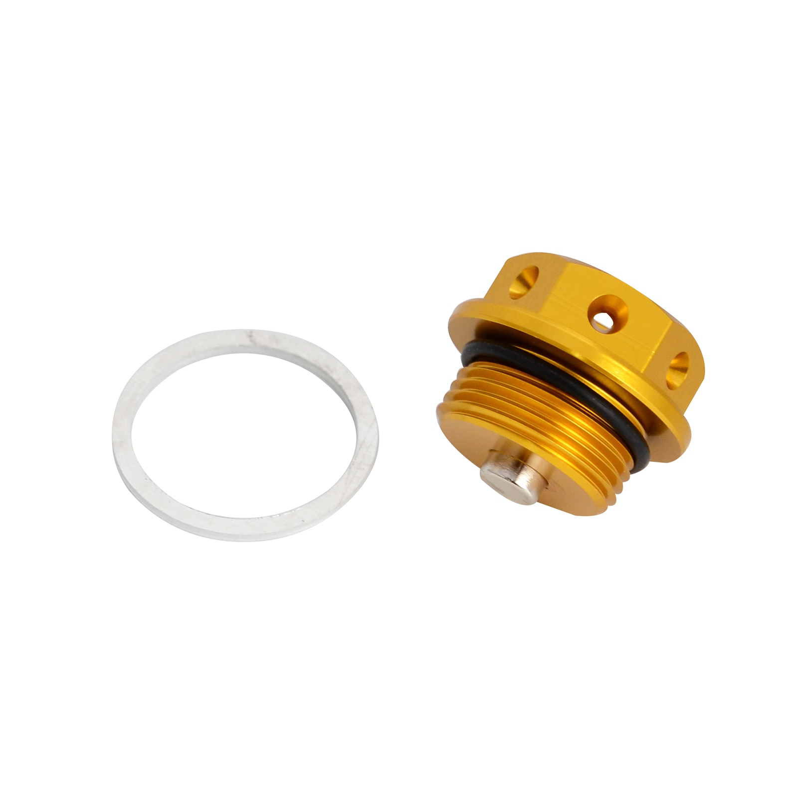 CNC Aluminium Magnetic Öl Ablauf Stecker M22 x 1,5 22mm x 1,5 Motorrad Auto