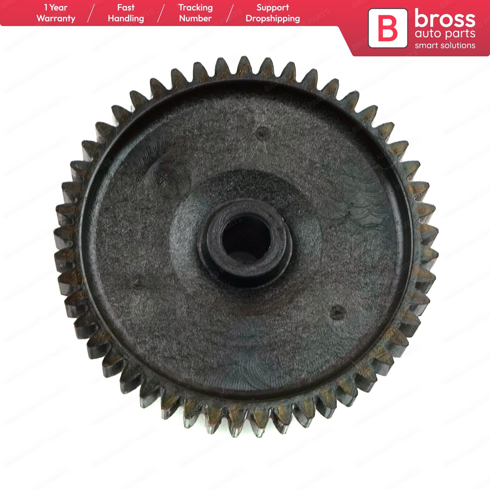 Válvula de recirculación de gases de escape para coche, actuador de engranaje de piñón de Gas Cog para Dacia Logan Duster Sandero BGE659 EGR, 49 dientes