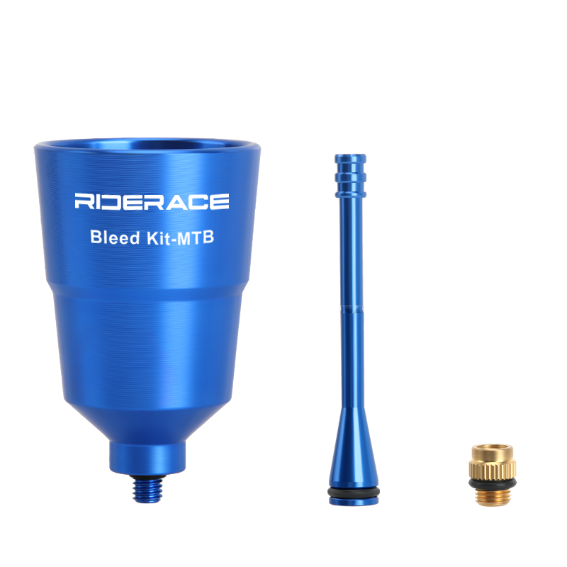 RIDERACE Bicycle Oil Funnel Bleed Kit For Shimano Road Cycling Adapter MTB Mountain Bike Hydraulic Disc Brake Bleed Repair Tools: WHITE