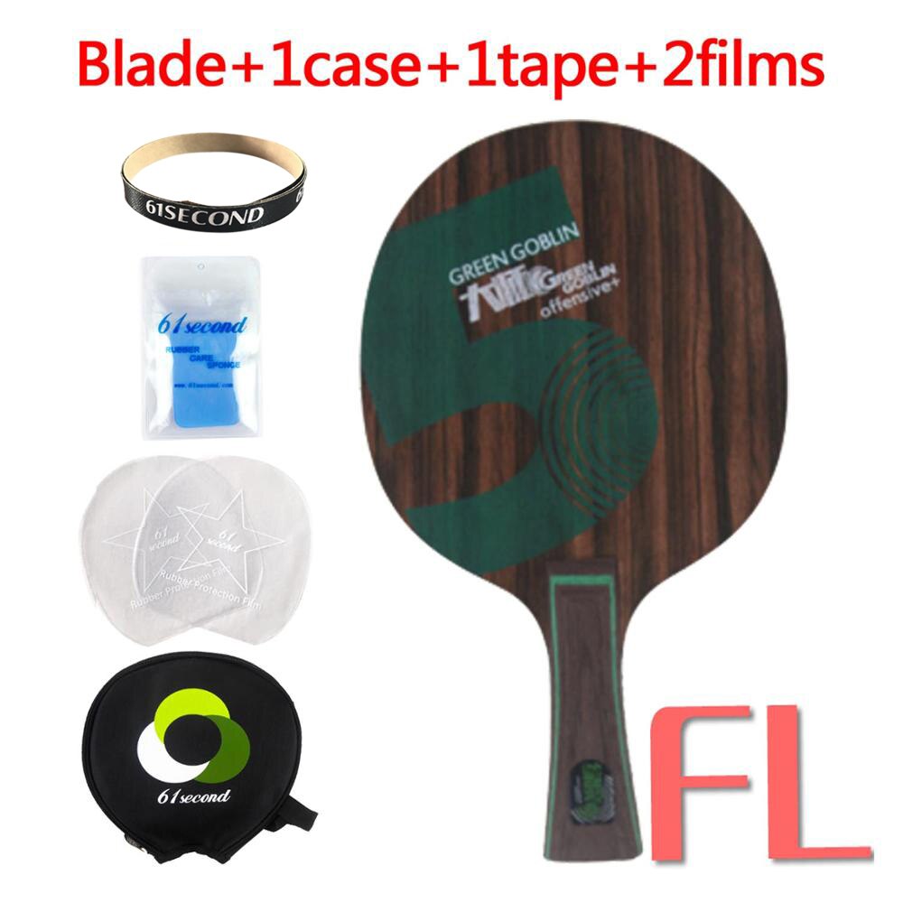 Friendship 729 Master series table tennis racket Green goblin 5/7 Ebony ebony 5 7 OFFENSIVE attack