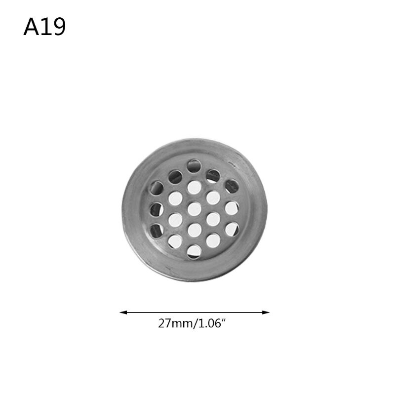 Stainless Steel Air Vent Hole Ventilation Louver Round Shaped Venting Mesh Holes WXTC