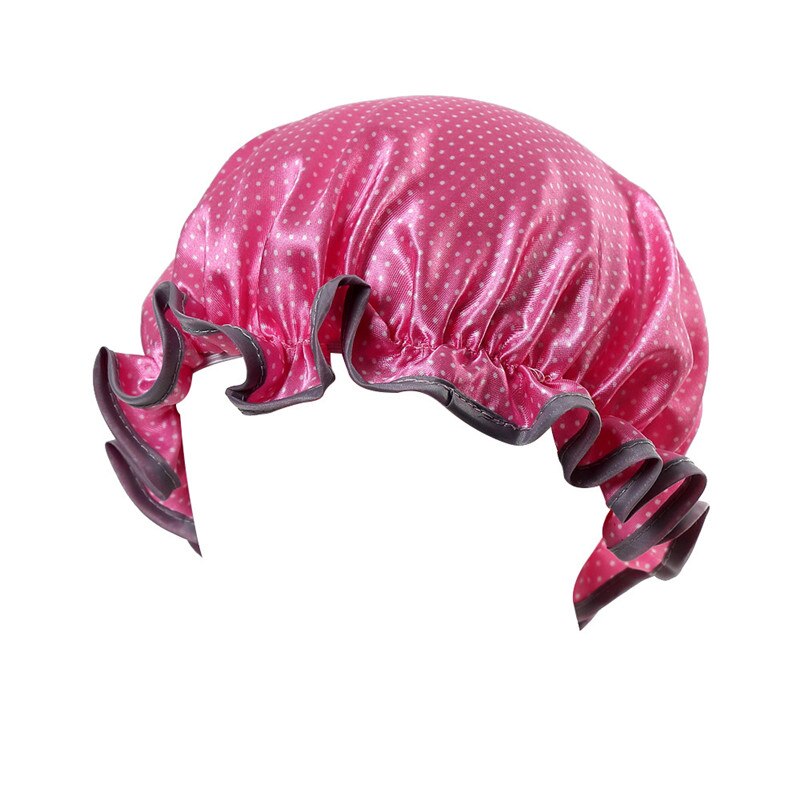 Babyshowermutsen, shampoo muts, waskapje, kinderbad, verstelbare elastische bescherming, waterdicht, oorbescherming, oogbescherming, kinderhoedjes: Roze
