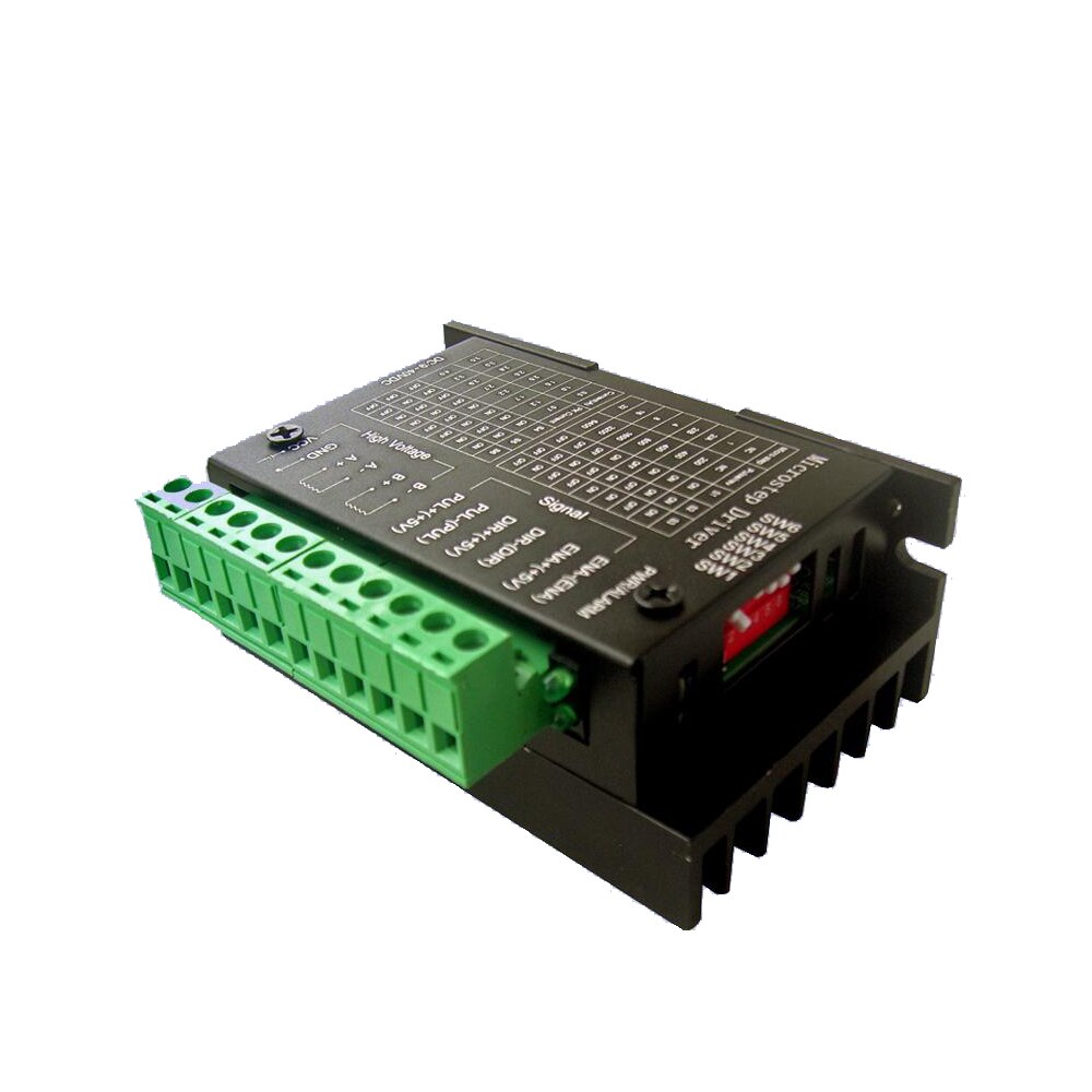 Controlador de Motor paso a paso actualizado, TB6600 Nema 23 Nema 34 42/57/86 Nema17 4A DC9-40V, 1 eje, máquina de grabado CNC de Motor paso a paso