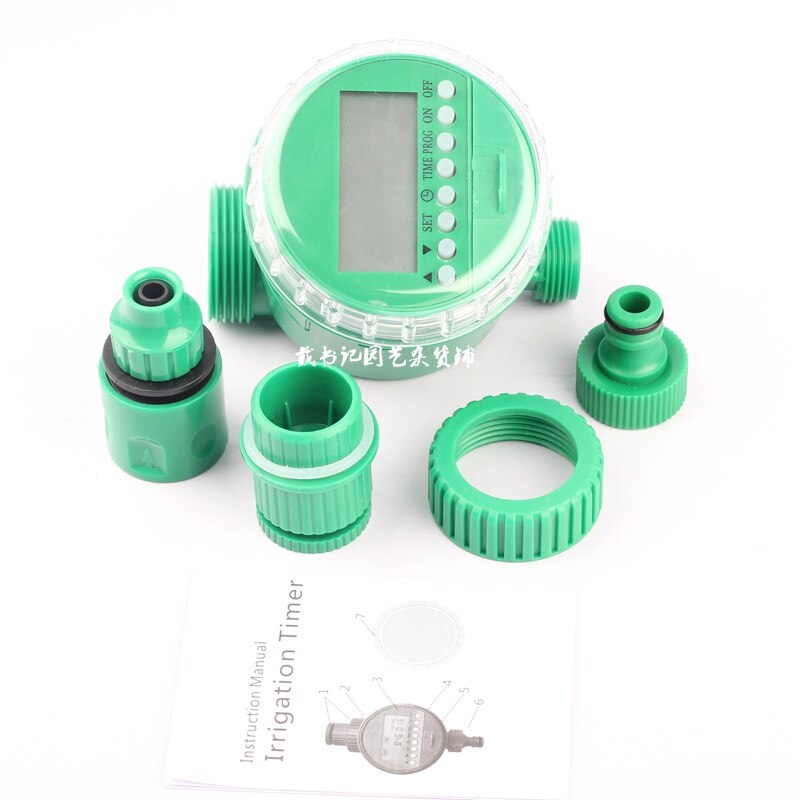 Battery Power Micro Irrigation Timer Kit LCD Display Outdoor Waterproof Electronic Watering Time Controller With Parts
