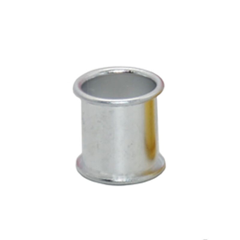 100 st aluminiumduvfotring 8mm fågelringidentifiering rasduvor färgring fågelverktyg fågelfotsring: Silver-
