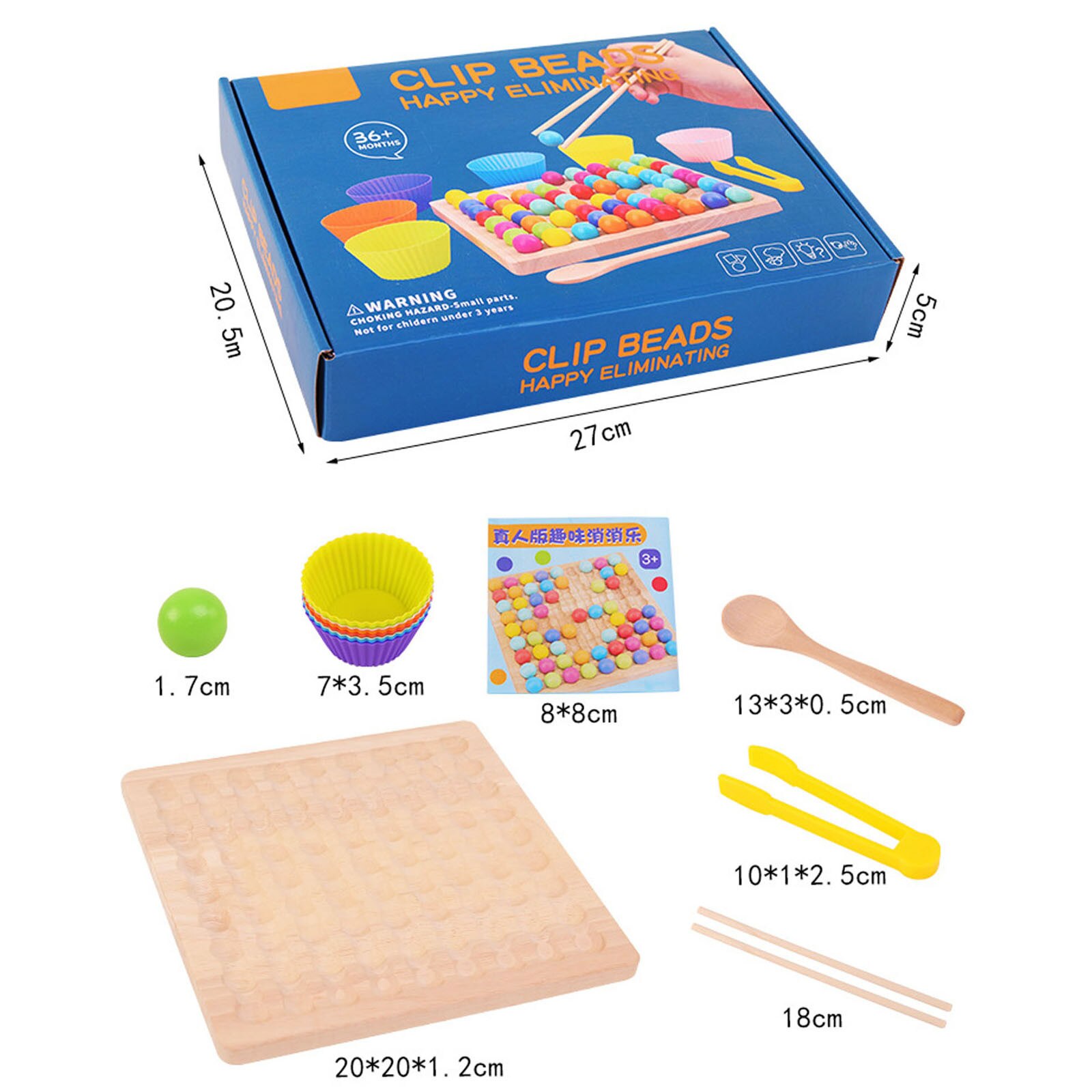 Houten Go Spelletjes Set Dots Kralen Bordspellen Speelgoed Rainbow Clip Kralen Puzzel Ontwikkelen Intelligentie Terwijl Spelen