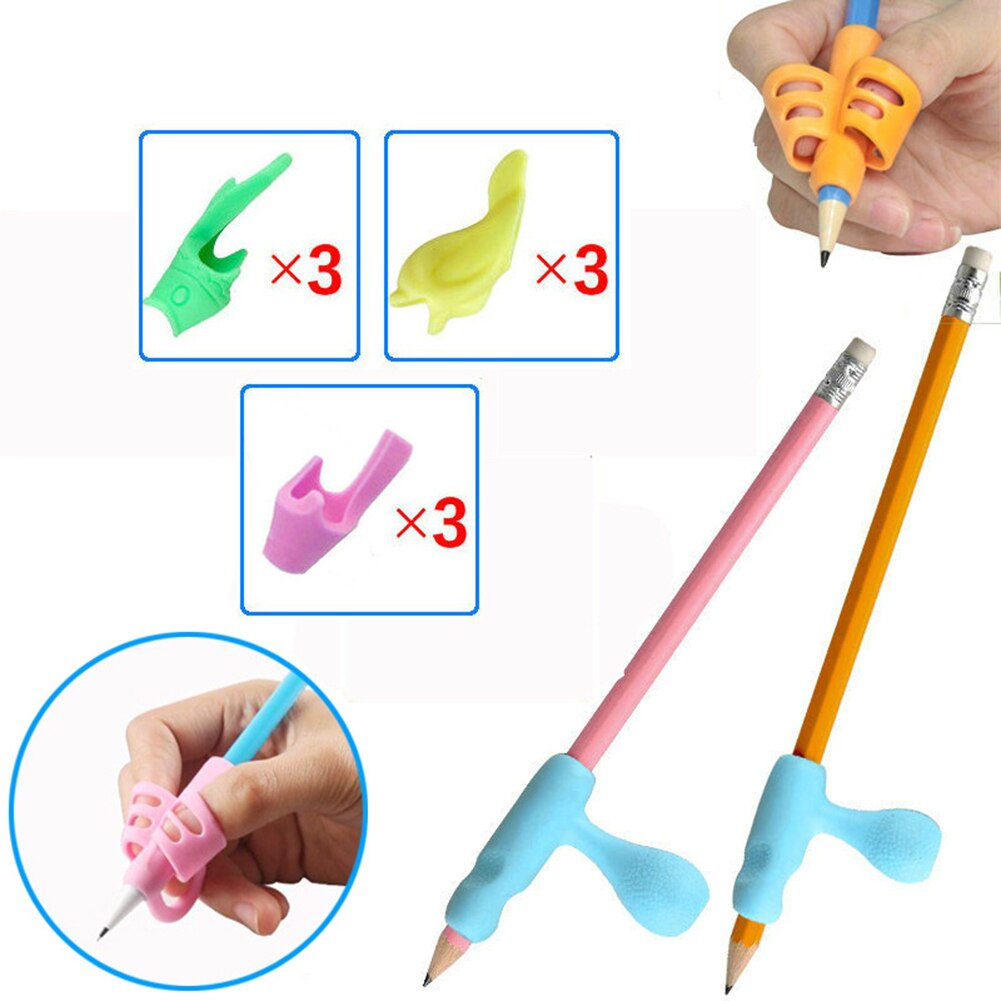 13 Pcs Children Pencil Holder Correction Hold Pen Writing Grip Posture Tool Help Kids Learn To Hold The Pen With Right Posture