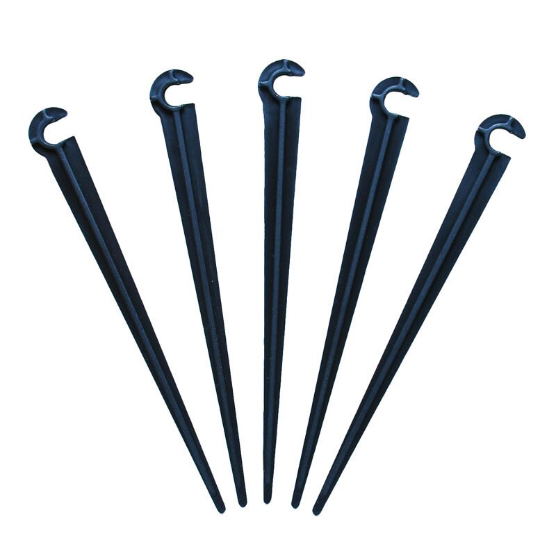 Wxrwxy 4/7 slang beugel tuinslang houder dropper plastic Stengels Ondersteuning Houder verneveling systeem accessoires 200 stks