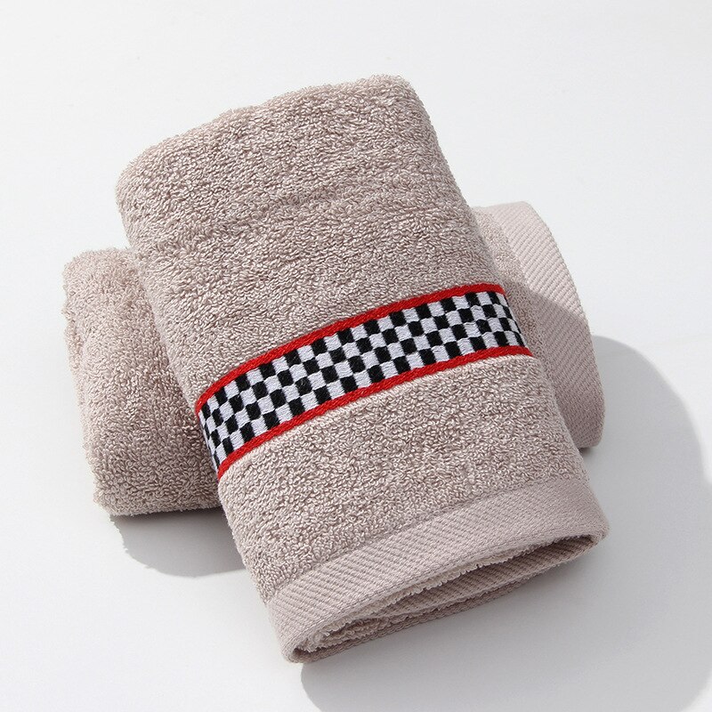 Cotton Horizontal Bar Towel Lovers Face Towel Household Soft Water Absorbent Adult Lovely Bath Towel Towels Bathroom Microfiber: 7