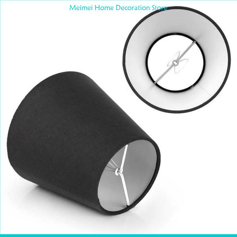 Pack H7BF 3 petites lampes Clip sur les housses lampe Éclairage accessoire PVC Texture tissu pour lustre