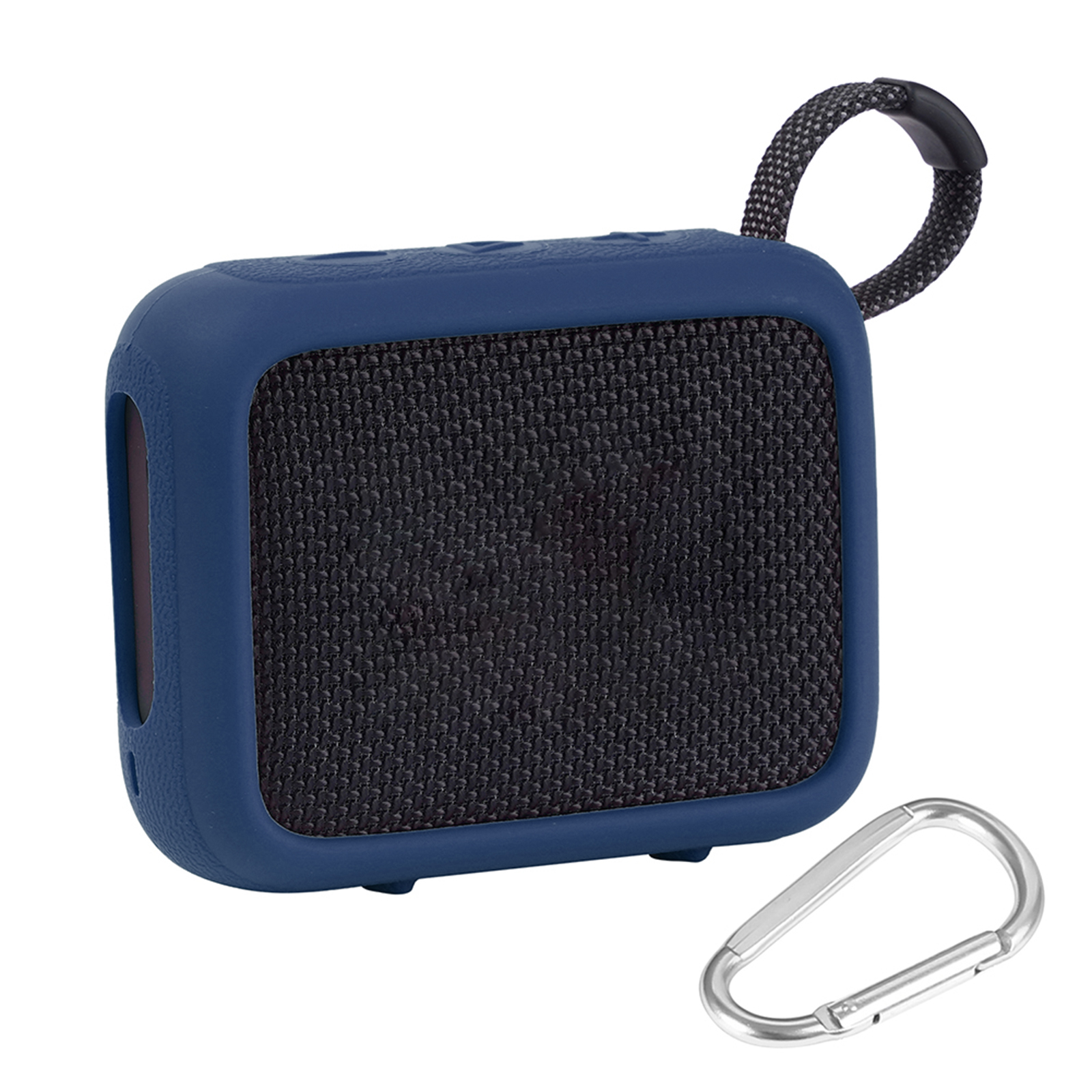 Funda para altavoz JBL Go 4, estuche de transporte de viaje con correa para la muñeca, caja de Altavoz Bluetooth portátil, cubierta protectora, accesorio: Rojo