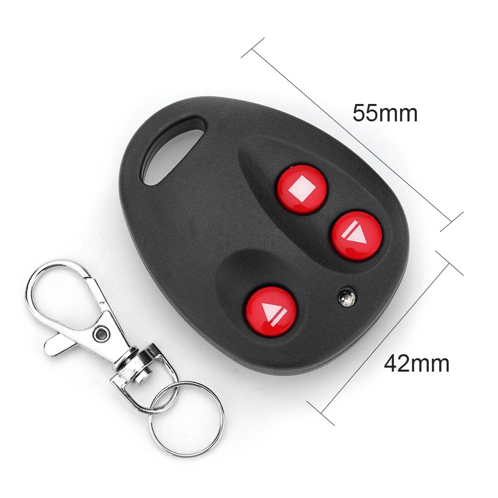 3CH 433MHz Remote Control Practical Multifunctional Replicator Electric Door Garage Door Learning Password Clone Remote Control: Black
