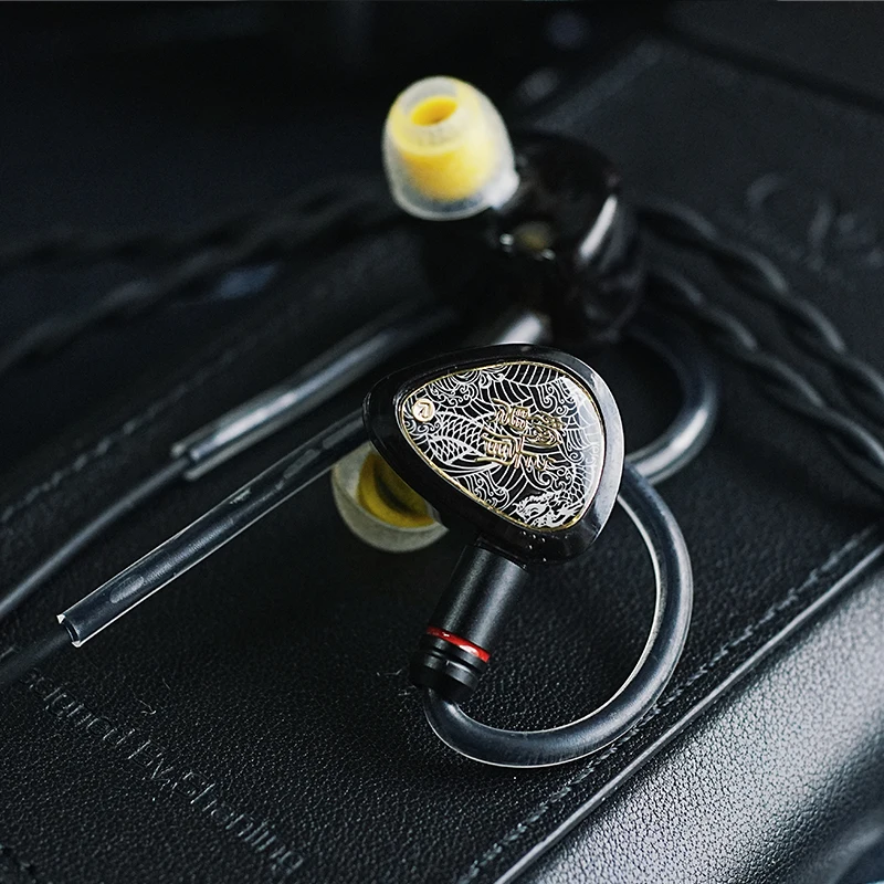 Tangzu waner 2nde generatie hifi-muziek in-ear oordopjes (iem) met 0.78mm stekkers en afneembare kabel 2