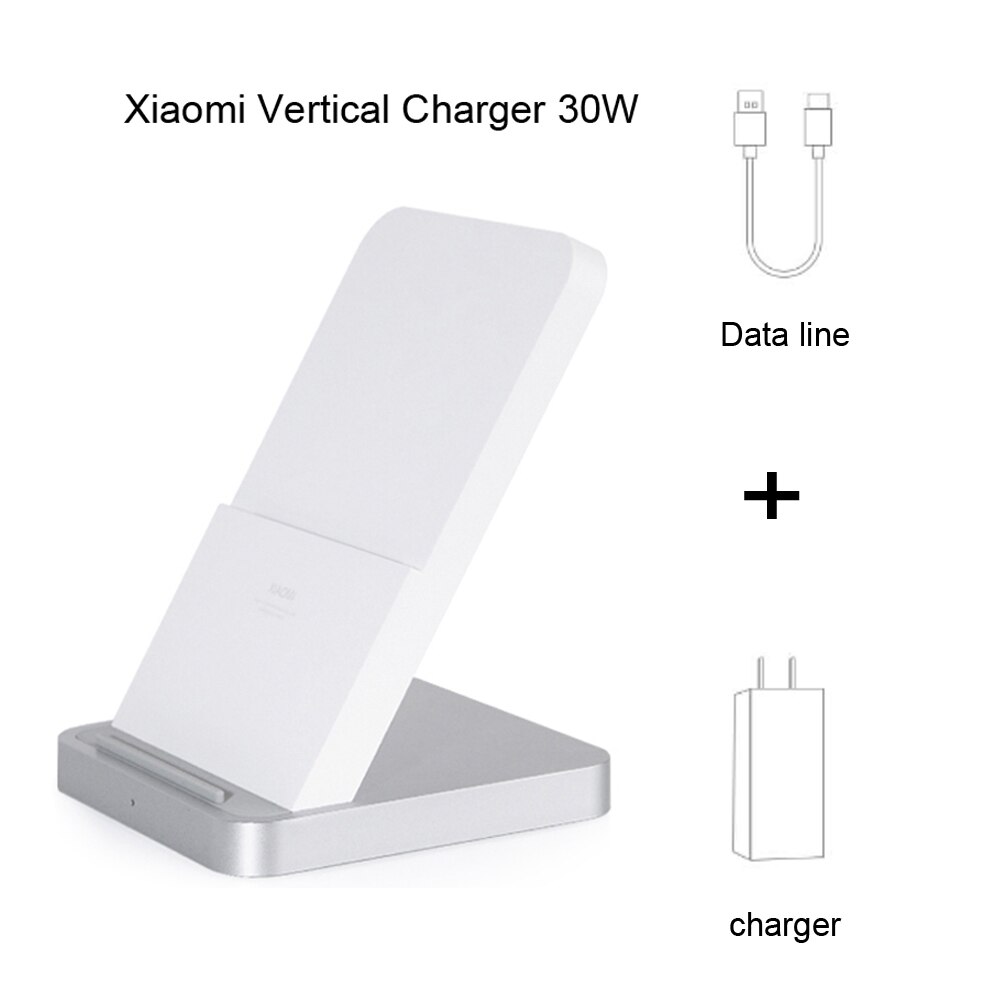 Langaton xiaomi 55w/30w -laturi maksimi pystysuora ilmajäähdytteinen langaton lataustuki nopea laturi xiaomi 10 : lle iphonelle: 30w