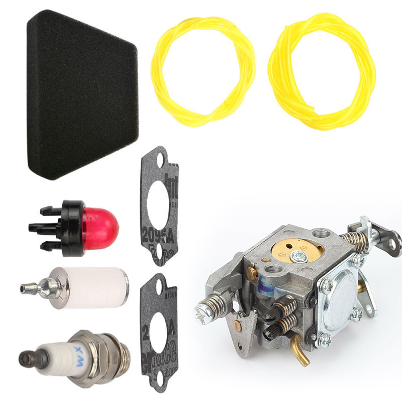 Carburetor Kit For Poulan 2250 2350 2375 2450 2550 222 262 Gas Chainsaw Replacement Highly Matched With The Original