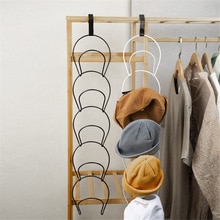 Porte-chapeau mural en métal, 5 pièces/ensemble, porte-chapeau multicouche, affichage de rangement, écharpe, sac, crochets, étagère, organisateur