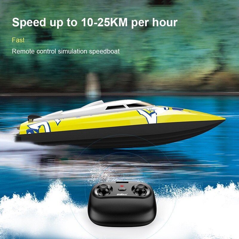 Afstandsbediening Speedboot Elektrische Rc Boot High Speed Radio Racing Oplaadbare Bestuurbare Boten Rc Speelgoed 20 Km/h