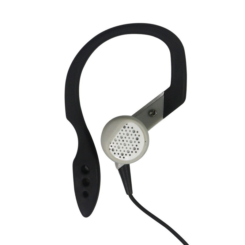 oreille crochet écouteur en plein air Fun sport casque filaire casque Fone De Ouvido pour iPhone Samsung Xiaomi téléphone portable: Gray