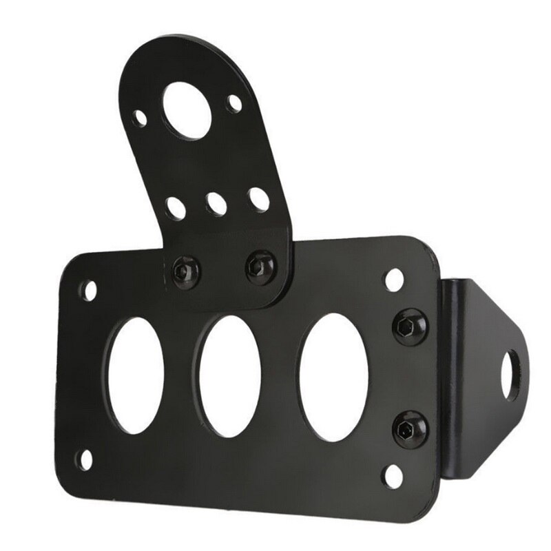 Motorfiets Side Mount Tail Light W/Kenteken Plaat Beugel Voor Harley Sportster Bobber Chopper Stop Achterlicht