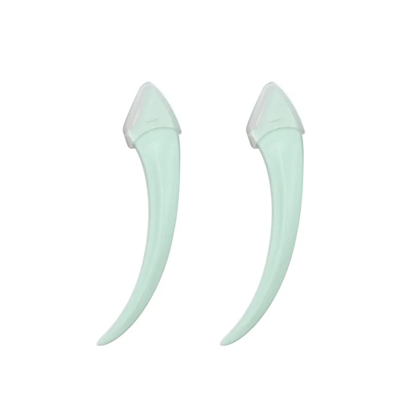 1/2/3Stck Für Frauen Augenbraue Schere Mit Kamm Stirn Trimmer Schaber Augenbraue Trimmen Messer Augenbraue Gesicht rasiermesser: Blau